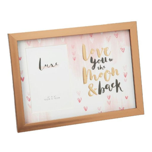 Picture of ROSE GOLD LOVE YOU FRAME